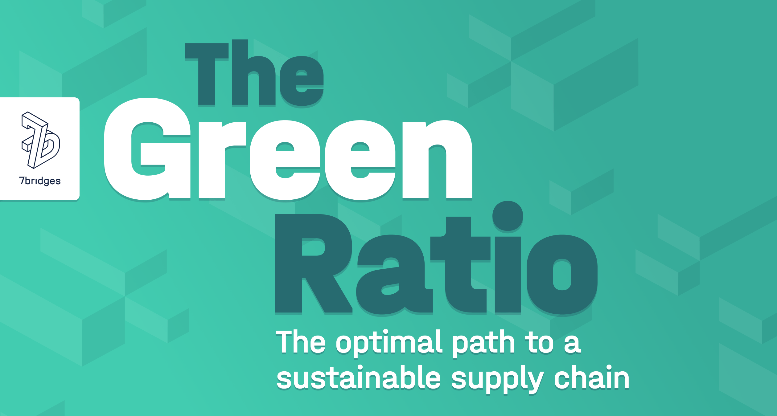 AI the optimal path to a sustainable supply chain